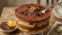 Rúra nie je potrebná: recept na chutné tiramisu s čokoládou a pomarančom